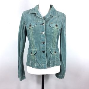 Anthropologie | Louie | Blue Corduroy Jacket